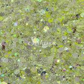 Soft Wasabi Iridescent Chunky Glitter - Green Glitter